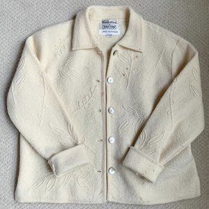 White Wondrawool Jacket